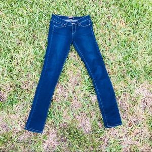 Paige Peg Skinny Blue Jean Women Sz 25